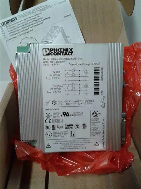 오리지널 PHC ENIX 전원공급장치 QUINT /12-24DC/2X20/1X40 237