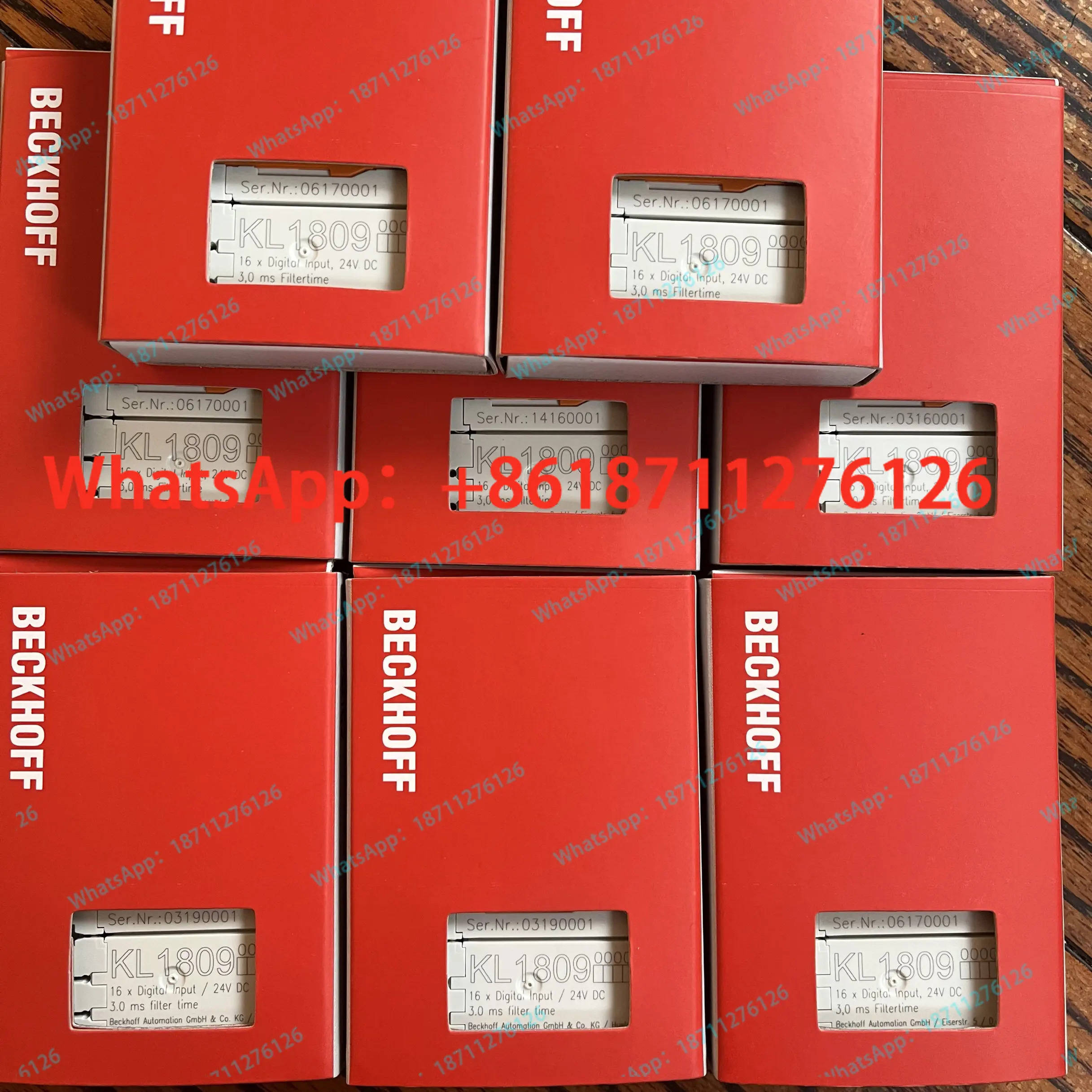 독일 베크호프 모듈 KL1809 KL2809 KL4424 KL3314 KL3204 중