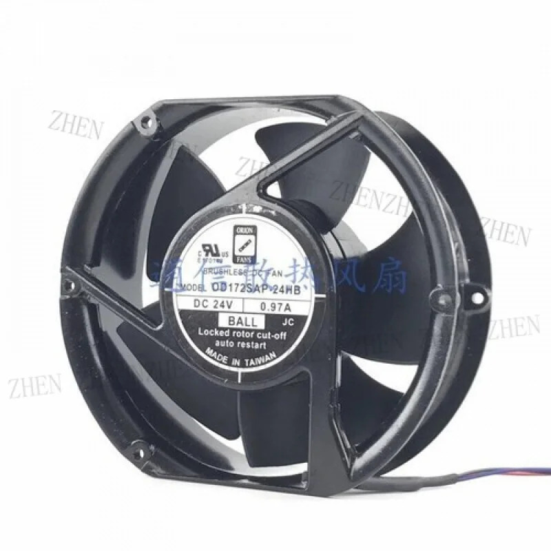 오리온 OD172SAP-24HB DC24V 0.97A 17251 에어 인버터 냉각팬Y