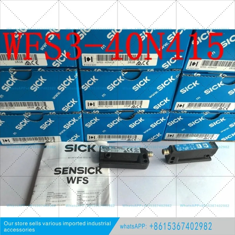 오리지널 SICK 슬롯 스위치 WFS3-40N415