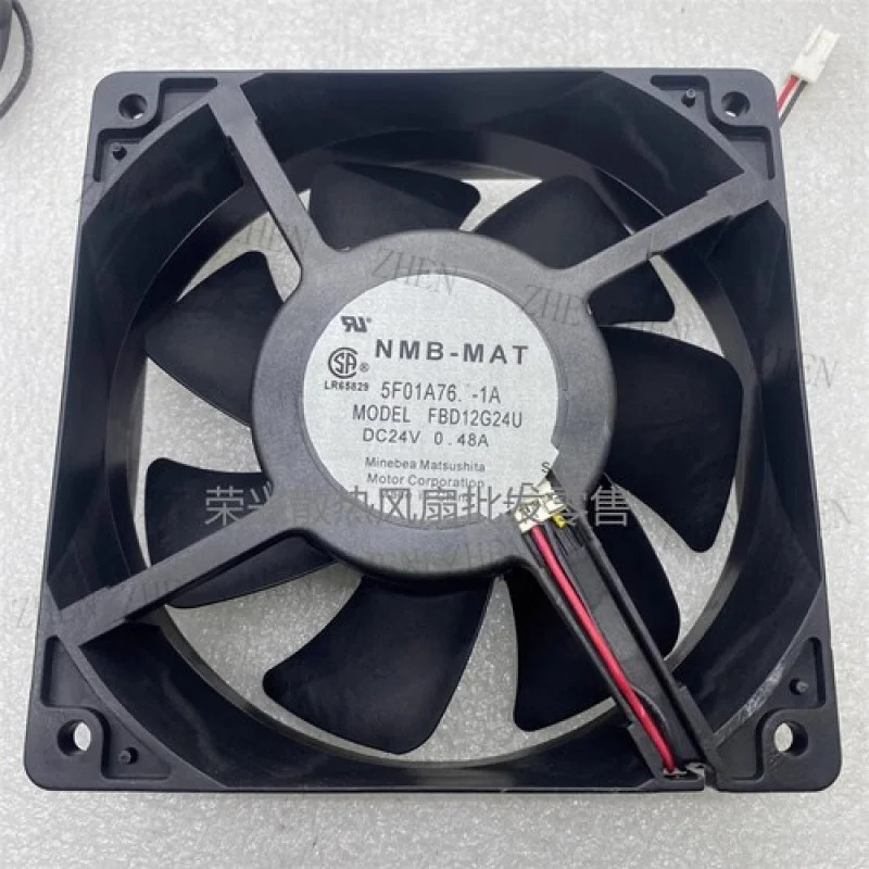 Y FOR FBD12G24U DC24V 0.48A 12038 12cm 2선식 냉각팬