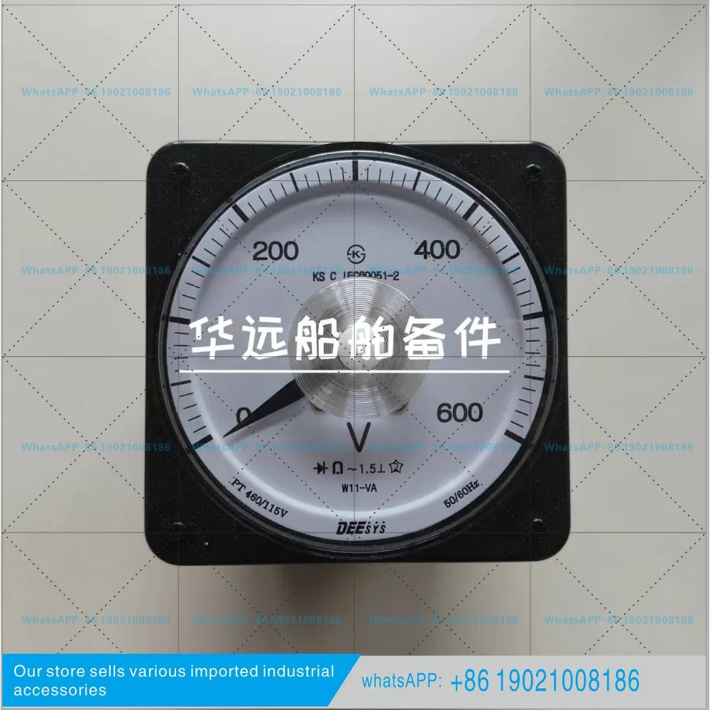 디시스 마린 전압계 W11-AD FS DC1mA 0-5M