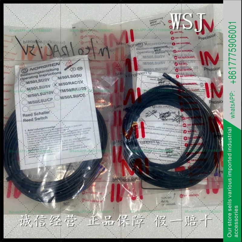 M/50/LSU/2V/5V/10V/CP 노르그렌 실린더 자기 스위치 센서