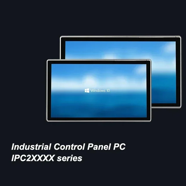 J1900 2.0G 쿼드 코어 CPU 21.5인치 1920x1080 IP65 방수 팬리스 산업올인원 컴퓨터 터치 패널 산업PC