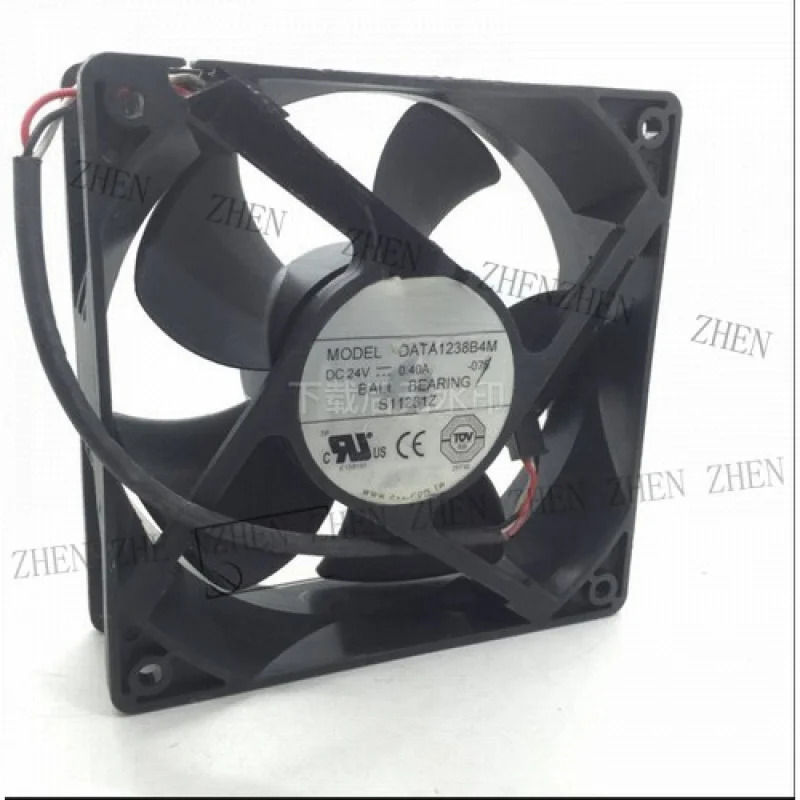 Y DATA1238B4M DC24V 0.40A 12038 12cm 3선 냉각팬기능