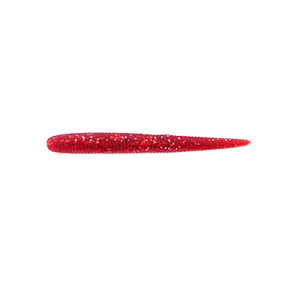 다미끼 스팅거 플로팅 광어 캐스팅 다운샷웜 108 레드실버, 10cm(4인치) - 상세 이미지 3