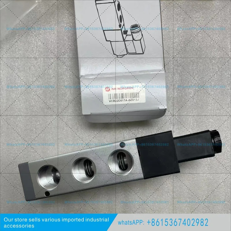 VCB22D517A-AD213J 노그렌 작동 솔레노이드 밸브 G1/2 나사 24DC