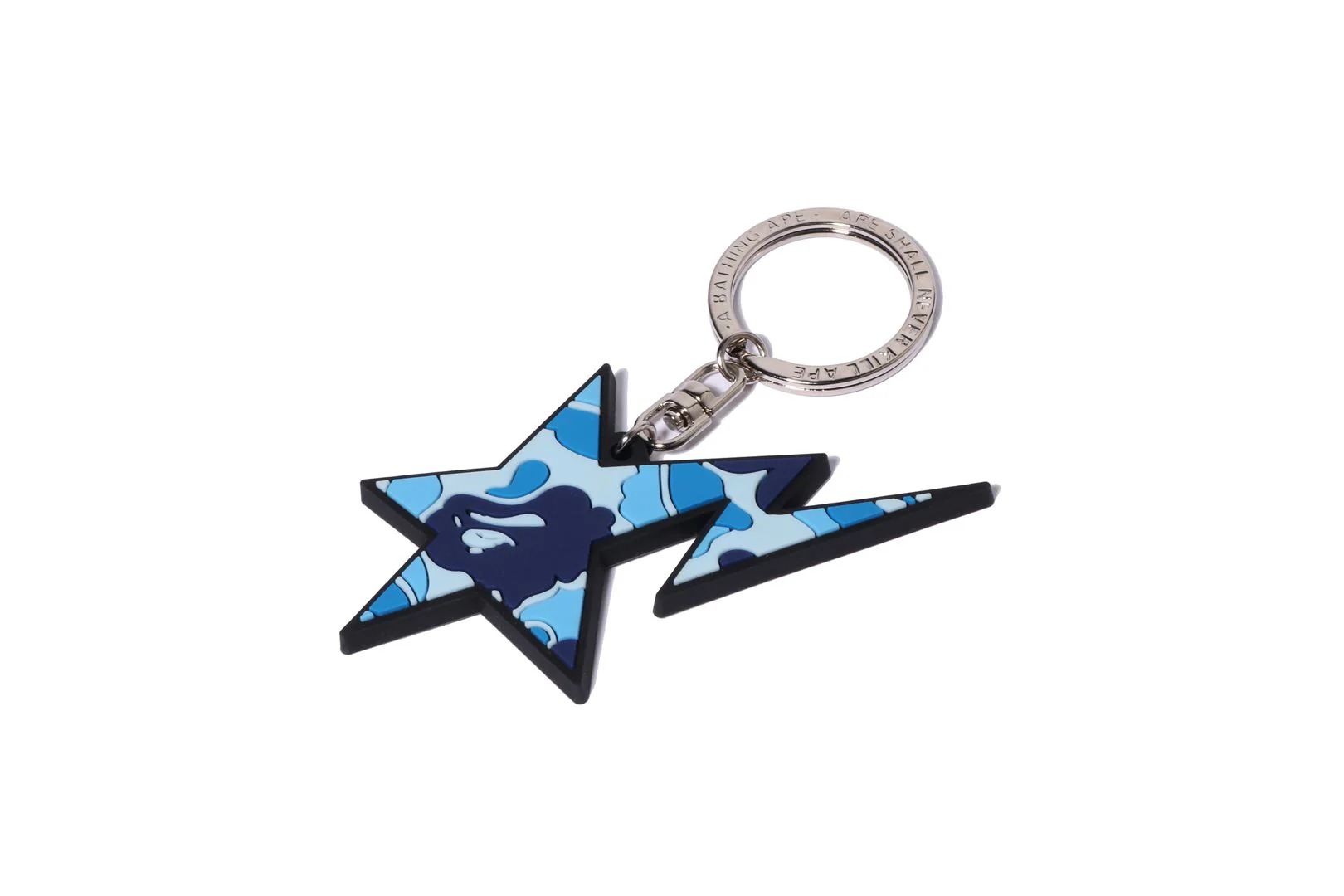 베이프 키링 ABC CAMO STA RUBBER KEYCHAIN 1M20-182-016 - 상세 이미지 3