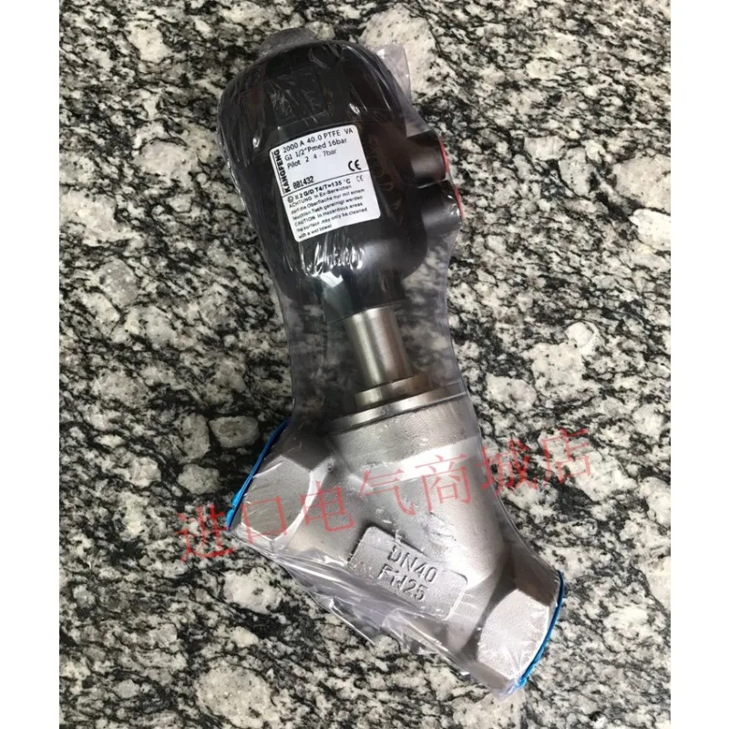 강펑 2000A 40. 0 PTFE 316L 스테인리스 스틸 공압식 앵글 세이트 밸브 DN40