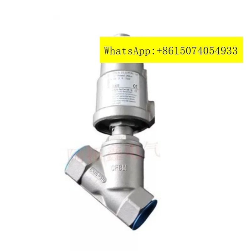 강펑 2000A 40. 0 PTFE 316L 스테인리스 스틸 공압식 앵글 세이트 밸브 DN40