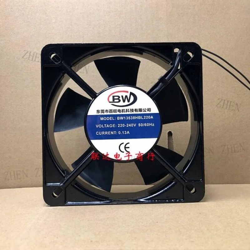 Y FOR  BW13538HBL220A 220V-240V 0.13A 2선식 냉각팬