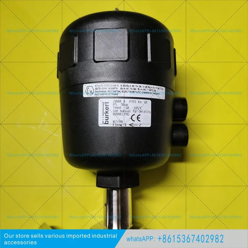 버커트 공압 앵글 시트 밸브 2000 A PTFE  바디 00001396