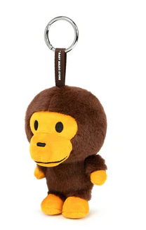 베이프 키링 BABY MILO PLUSH DOLL KEYCHAIN 2 AM20-182-308 - 상세 이미지 3