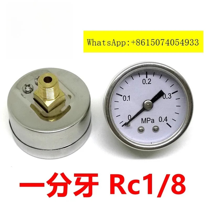 0-0.25mpa 0-0.4mpa 0.8mpa 백 타입 압력 게이지 치 액시얼