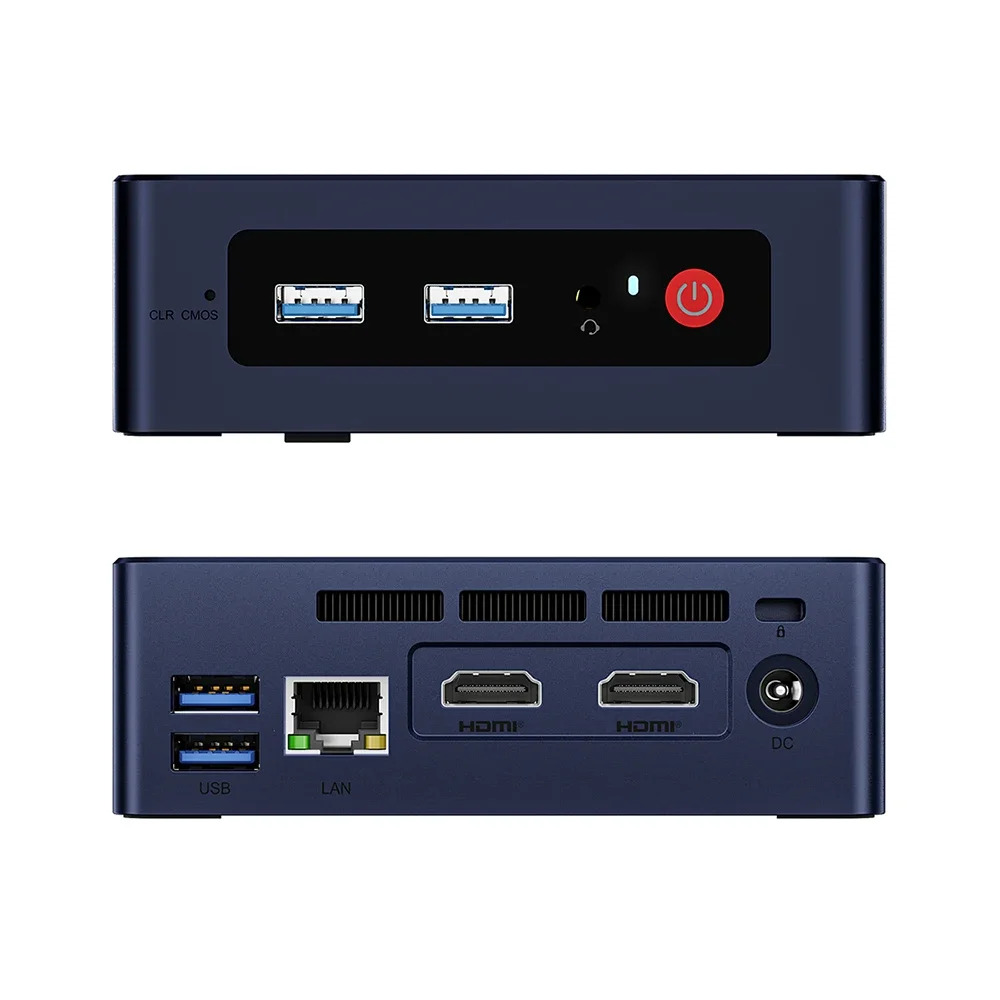 2026년형 대 저전력 사무미니 PC 알더레이크-N100 CPU 빌 미니 S12 8G DDR4 500G SSD 윈도우11 프로