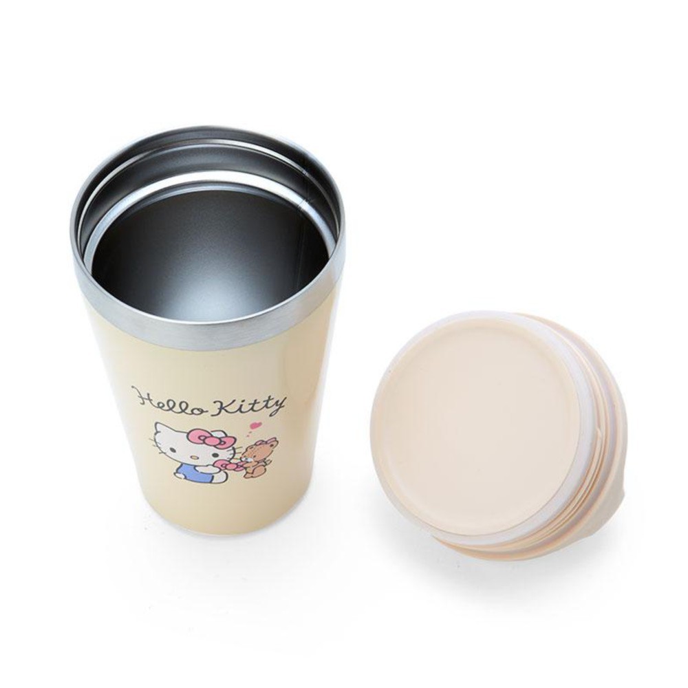 산리오 캐릭터 핸들 텀블러 330ml 뚜껑 포함 보온 보냉 진공 단열 컵 일본직수입 정품 쿠로미 이미지 6