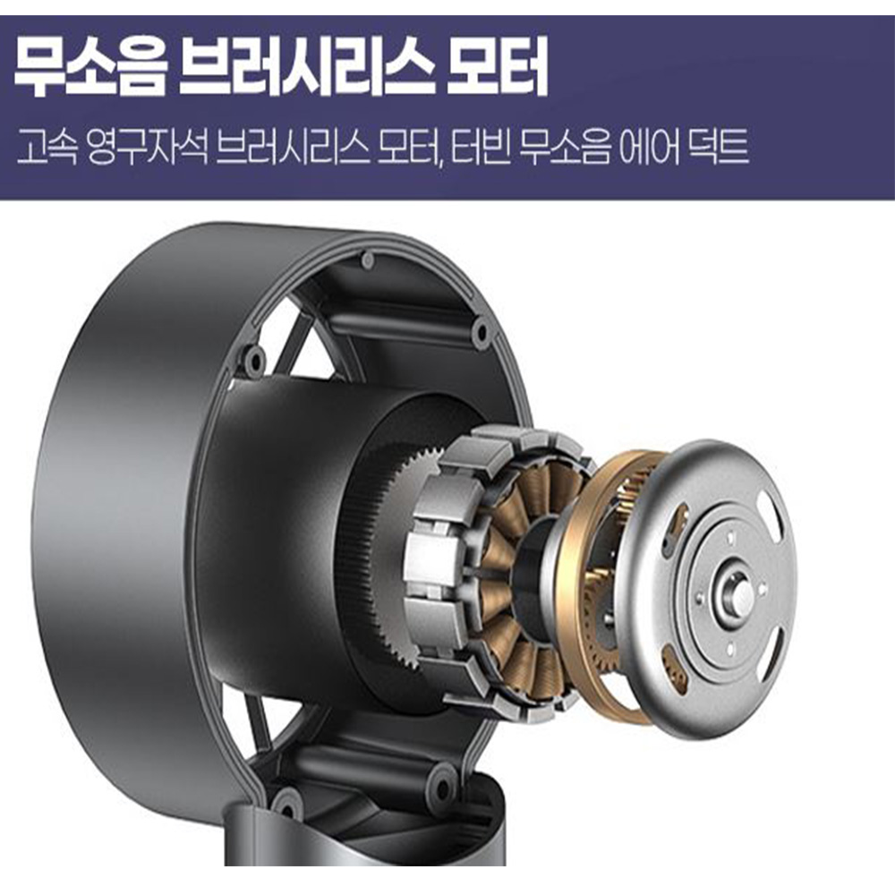 냉각 터보선풍기 미니 손풍기충전용 선풍기 초강력 저소음 휴대용 냉각팬선풍기 핸드 냉각손풍기 이미지 6