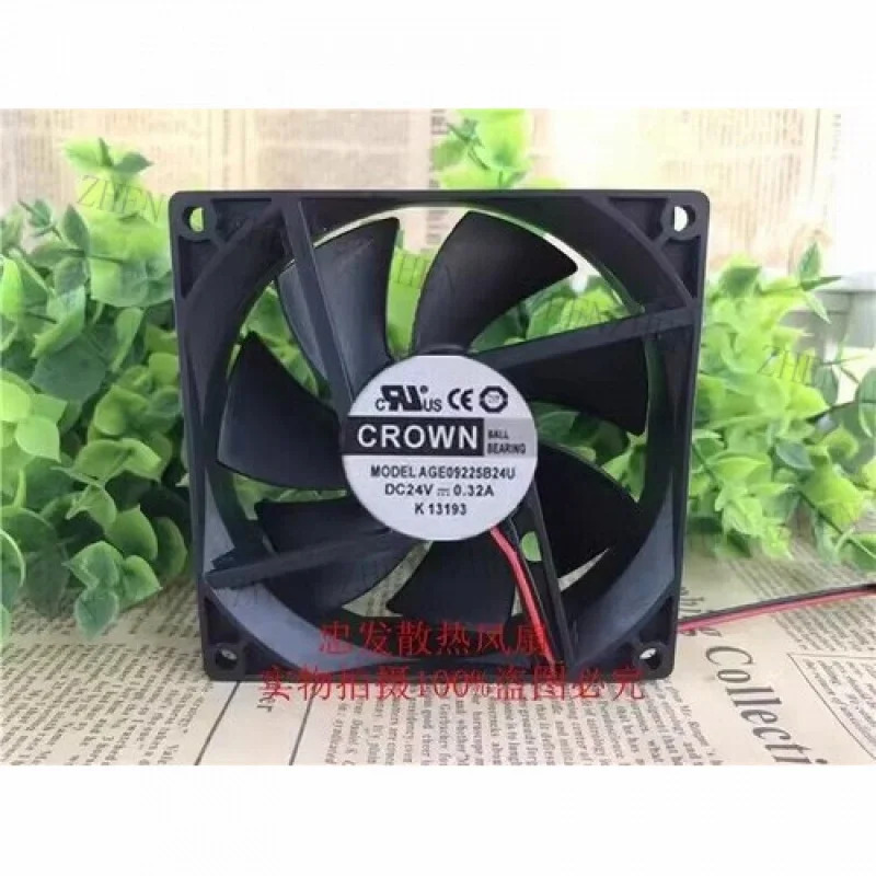 Y AGE09225B24U DC24V 0.32A 2선식 냉각팬기능