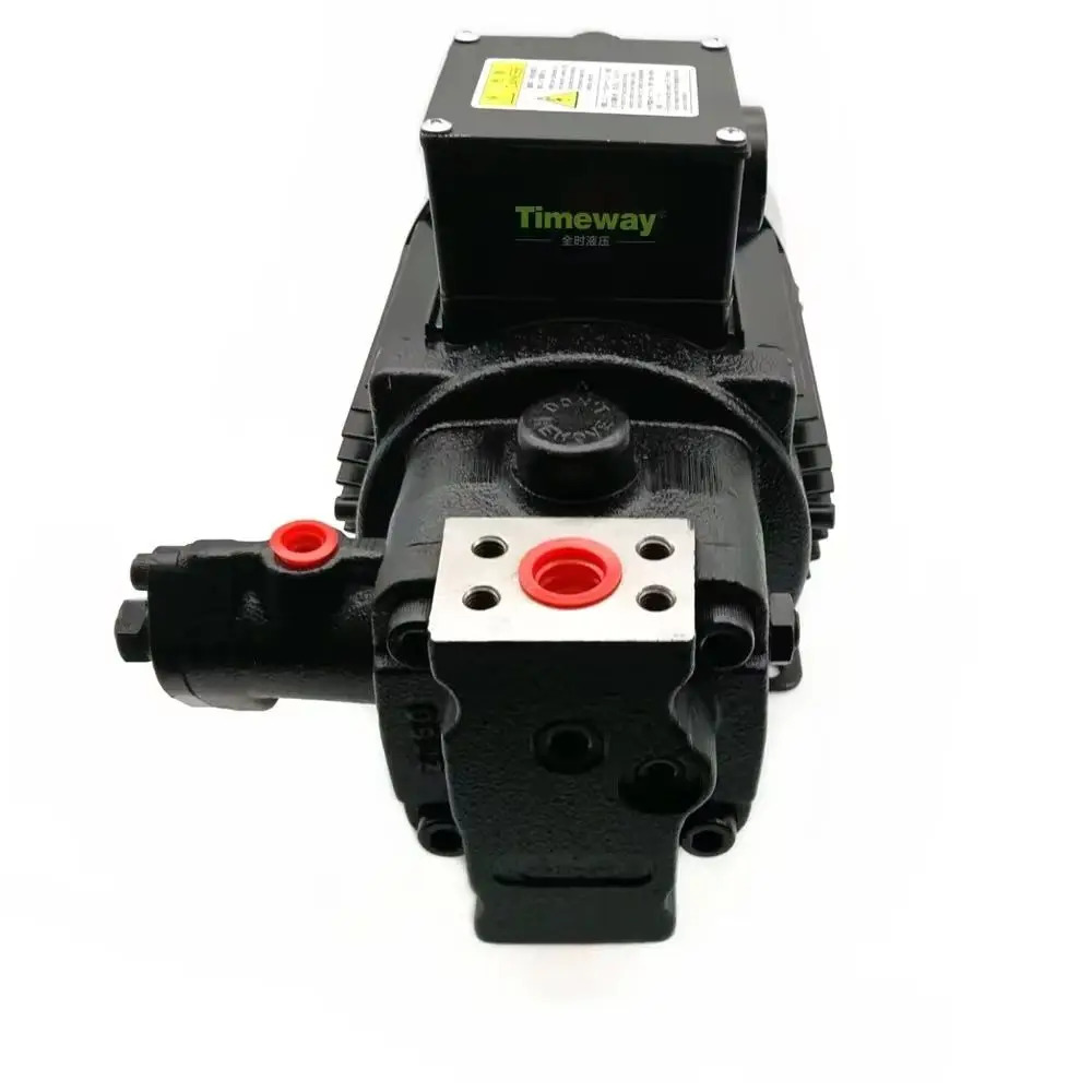 UVN 유압 베펌프 전동 모터 UVN-1A-1A3-1.5-4-Q01-6063E 출력 1.5KW IE3 가변 용량