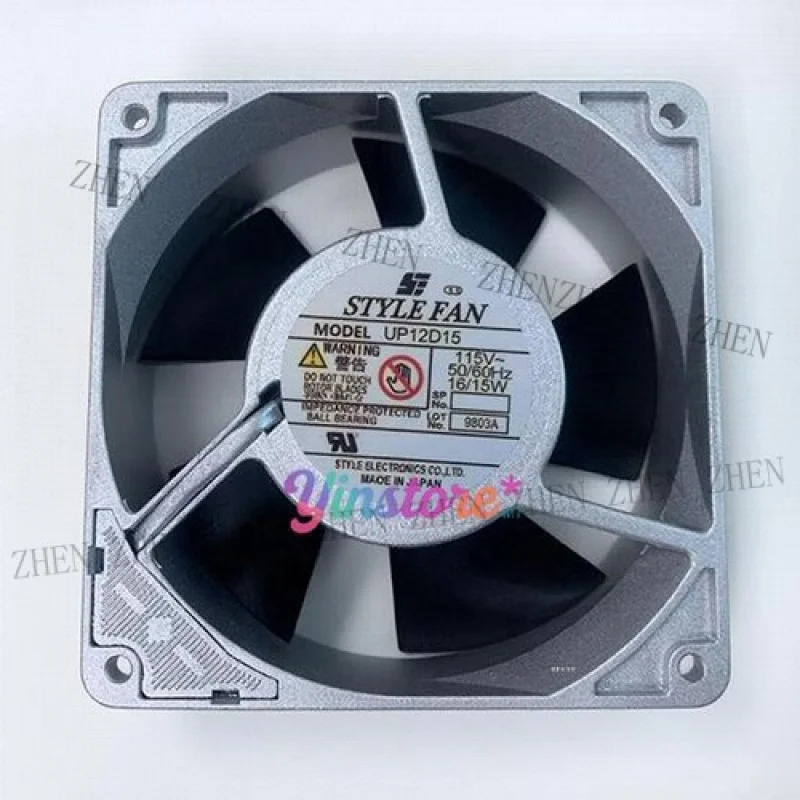 Y UP12D15 축 냉각팬 12038 115V 16/15W 12CM 플매트 카펫 러그타입