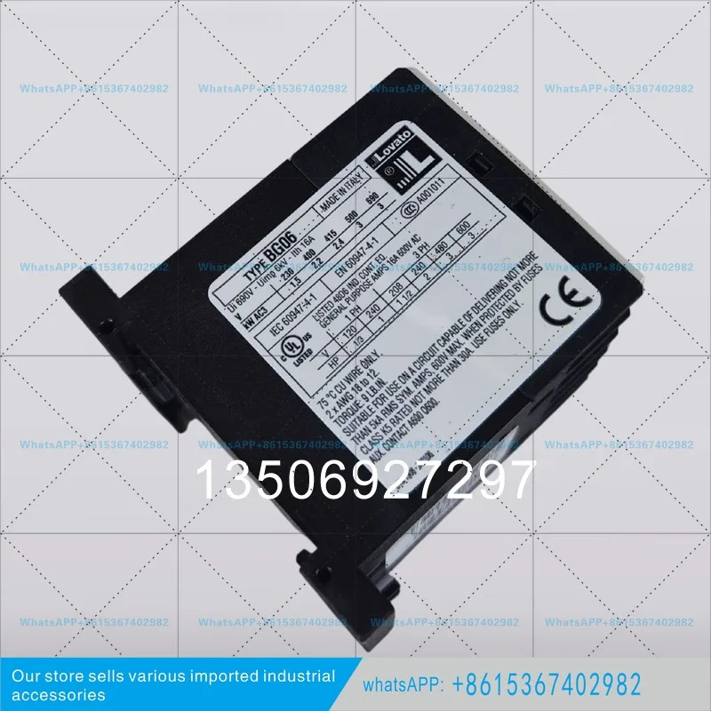 로바토 접촉기 BG0910A230 BG1210A230 RF9.33