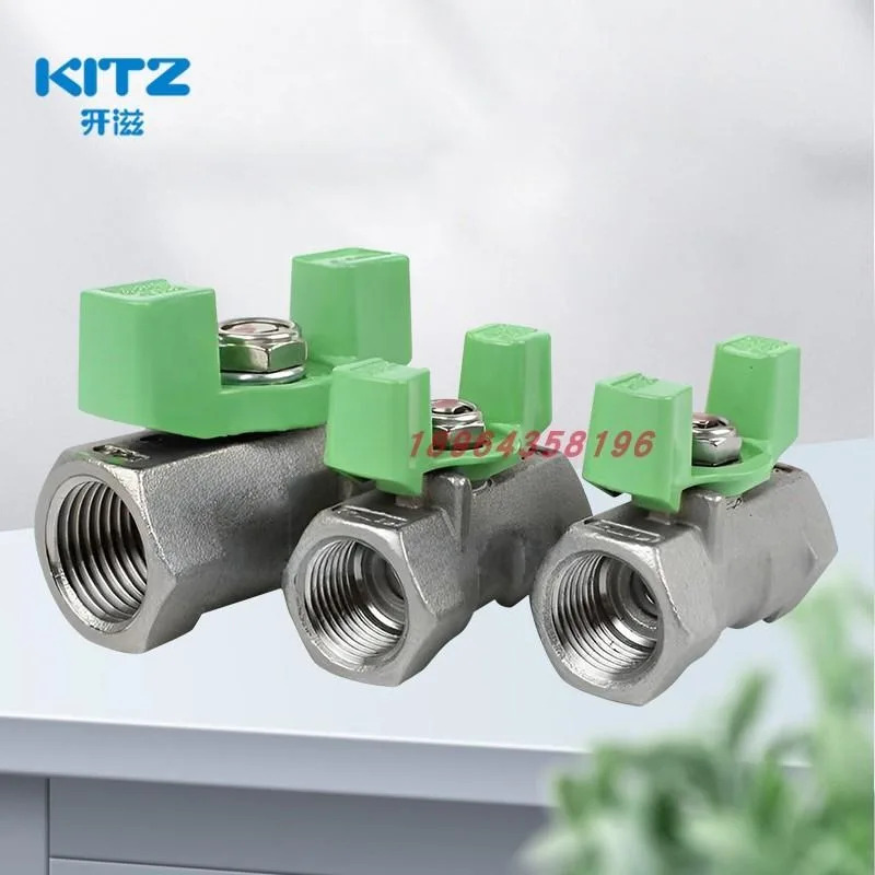 KITZ TKT/TKW/UTKW 스테인레스 스틸 감소 직경 황동 볼 밸브 수동 나사식 워터