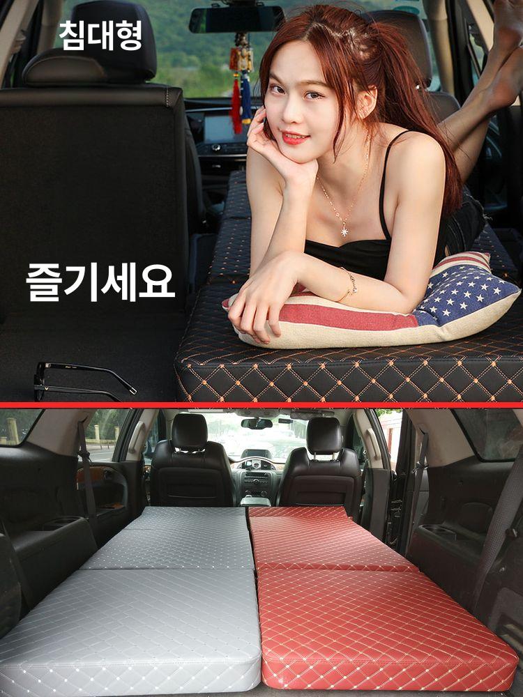 차박매트 자동차 침대 매트리스 깔개 61cm 슬라이딩 차량매트 베드 자동차침대 그 - 상세 이미지 5