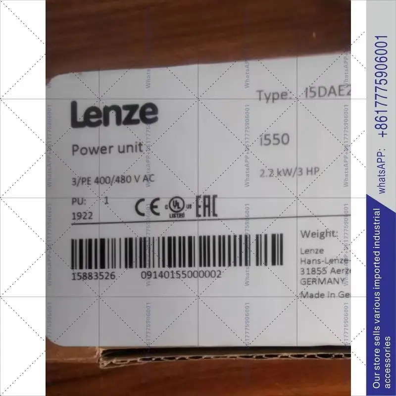 LENZE I550 인버터 신 오리지널 I5MA5000000S