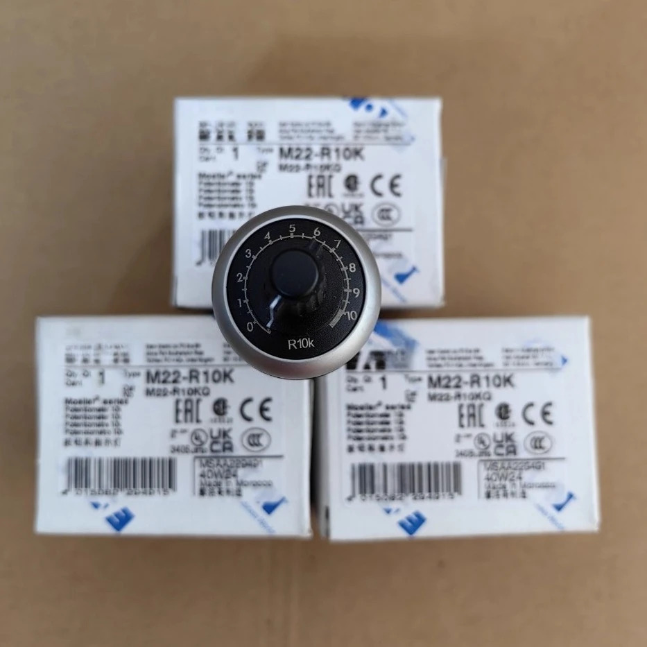 조정 가능저항 전위차계 M22-R10K PA6-GF30 UL 인증
