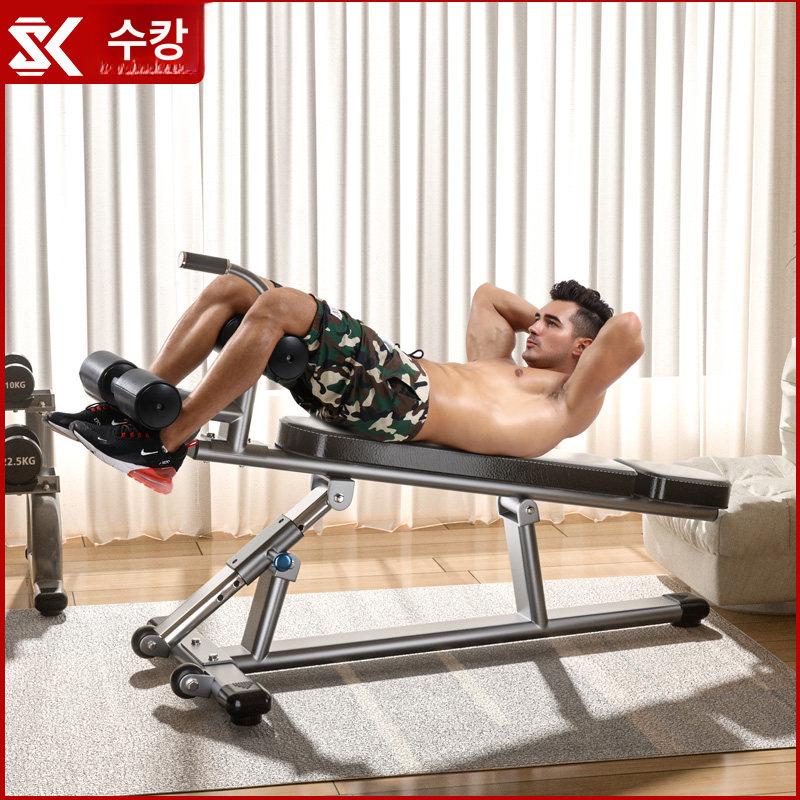 싯업보드 복근운동기구 윗몸일으키기 각도조절 기구 홈트 운동 크런치 흡착식 윗몸 기계 - 상세 이미지 4