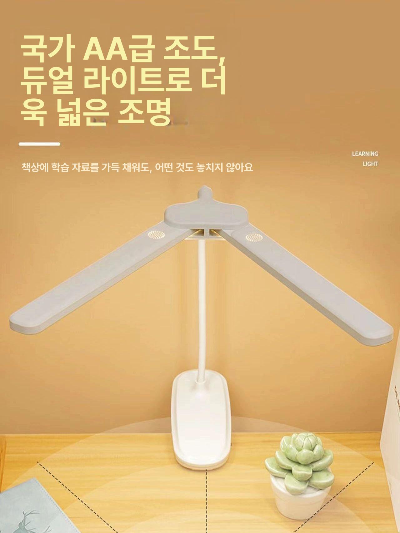 보면대 조명 LED 악보등 스탠드 집게 교회 [3600mAh] - 상세 이미지 4