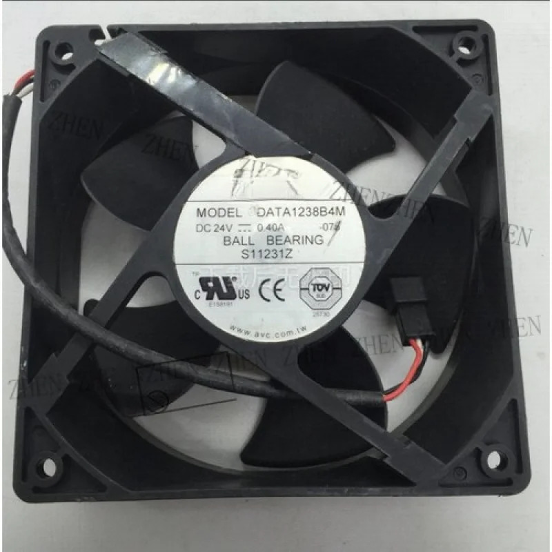 Y DATA1238B4M DC24V 0.40A 12038 12cm 3선 냉각팬기능