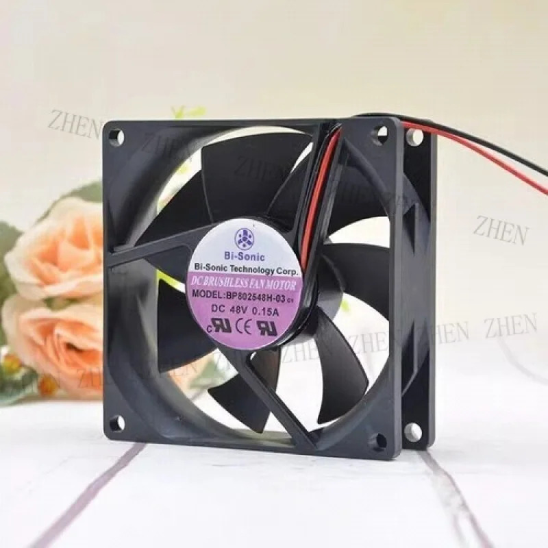 Y BP802548H-03 8025 DC48V 0.15A 8CM 2선 인버터 냉각팬