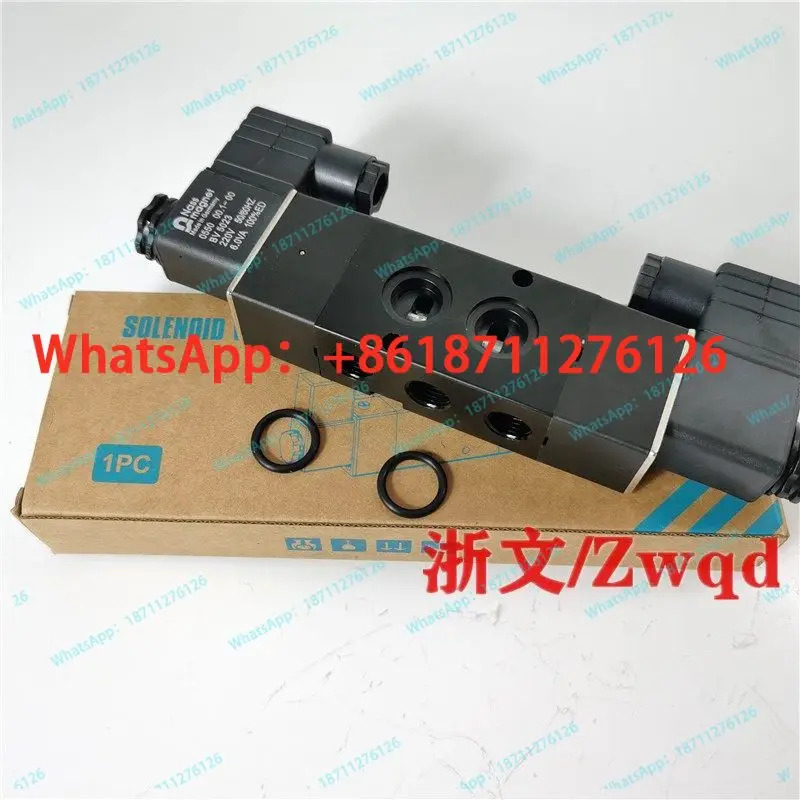 솔레노이드 밸브 SOLENOID VALVE 2W521-10 2위치 5방향 이전기 제어 플레이트 역전