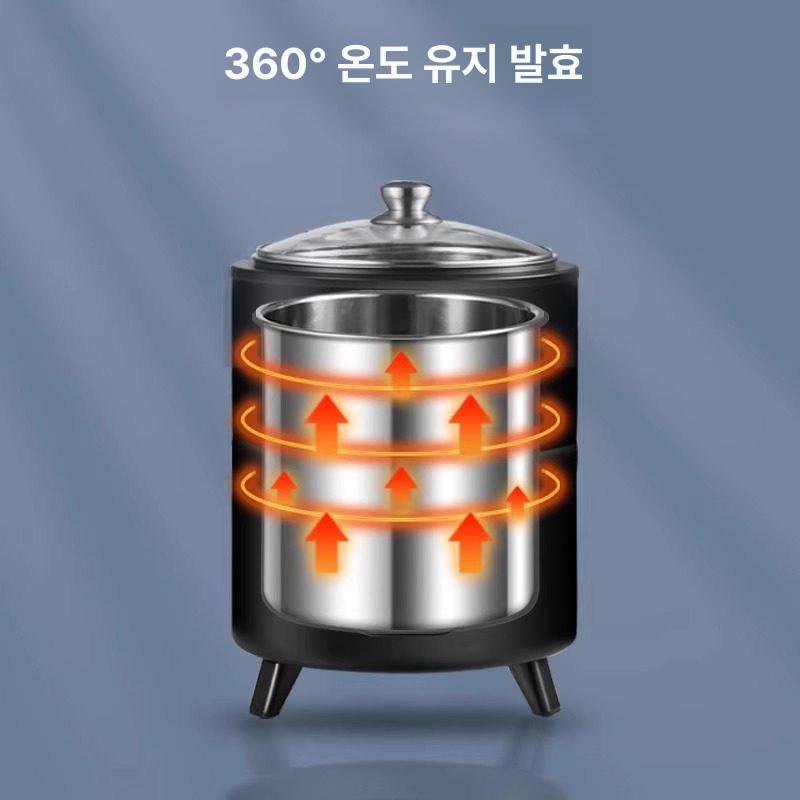 요구르트 제조기 막걸리 낫토 항온 상자 발효기 메이커 블랙 나또 가정용 만들기 - 상세 이미지 3