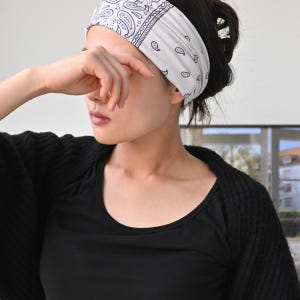 페이즐리 와이드터번 헤어밴드 에스닉 여름악세서리 휴양지룩 솔직 후기 | 실사용자 리뷰 분석 - 상품 이미지 4