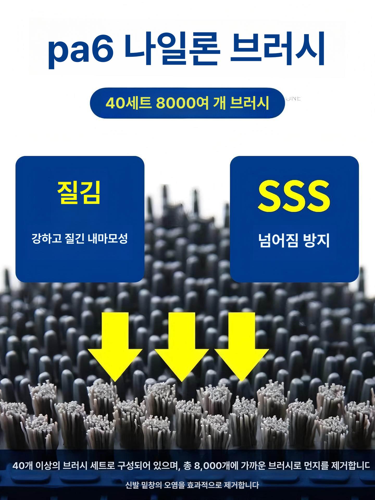 대형 출입구 발매트 현관 매장 로비 먼지 제거 야외 바닥 매트 - 상세 이미지 3