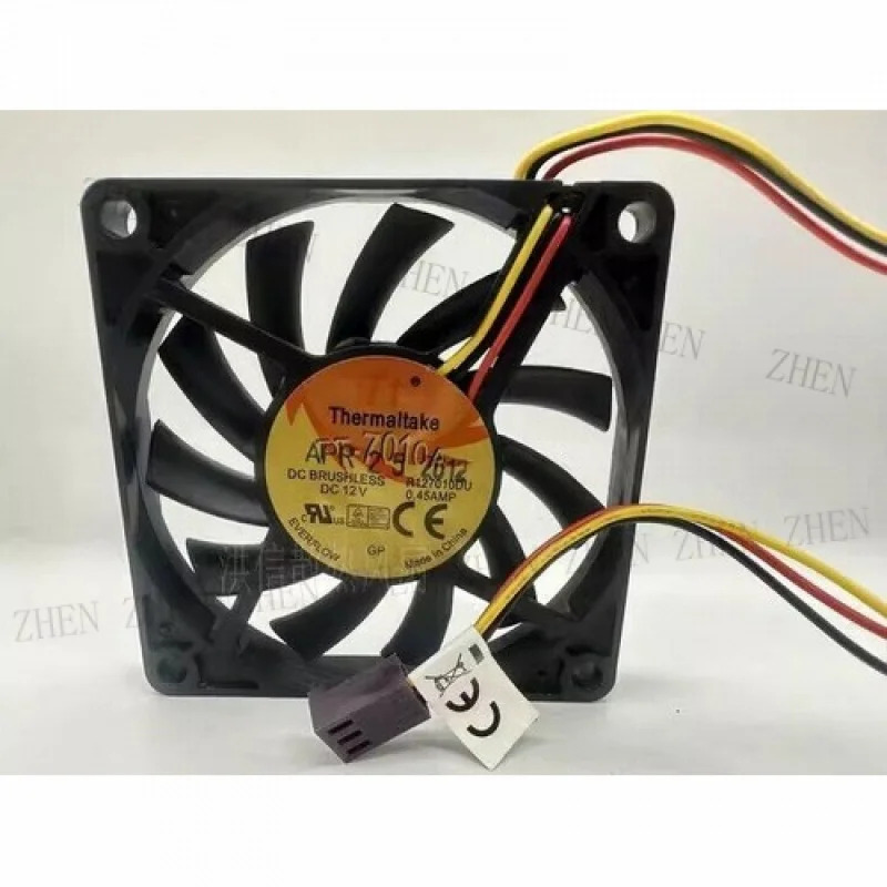 써멀테이크 TT-7010A R127010DU DC12V 0.45A 3핀 쿨링 팬Y