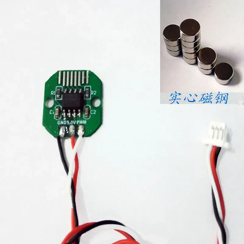 코드 AS5600 값 인코더 세트 PWM/i2c 인터페이스 정밀 12비트 브러시리스 팬/틸트 모터 응용