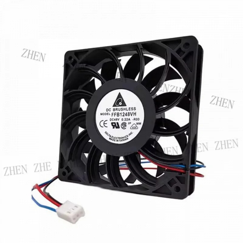 Y for FFB1248VH-ROO DC48V 0.22A 12CM 13선식 냉각팬