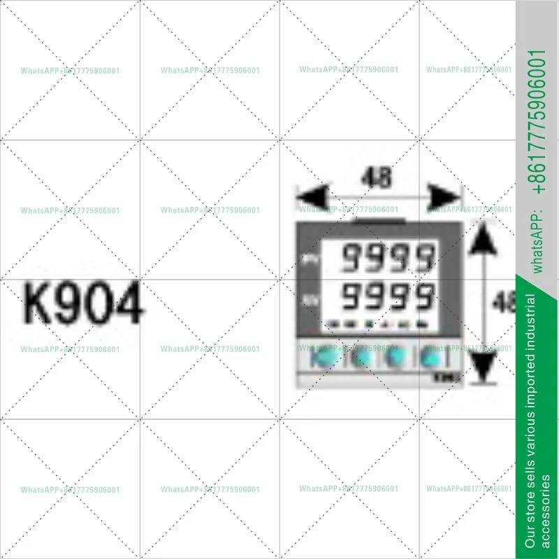 판듀잇 K906-101-201-301-701-010-020-030-000 디지털 디스플레이 지능형 온도 조절기