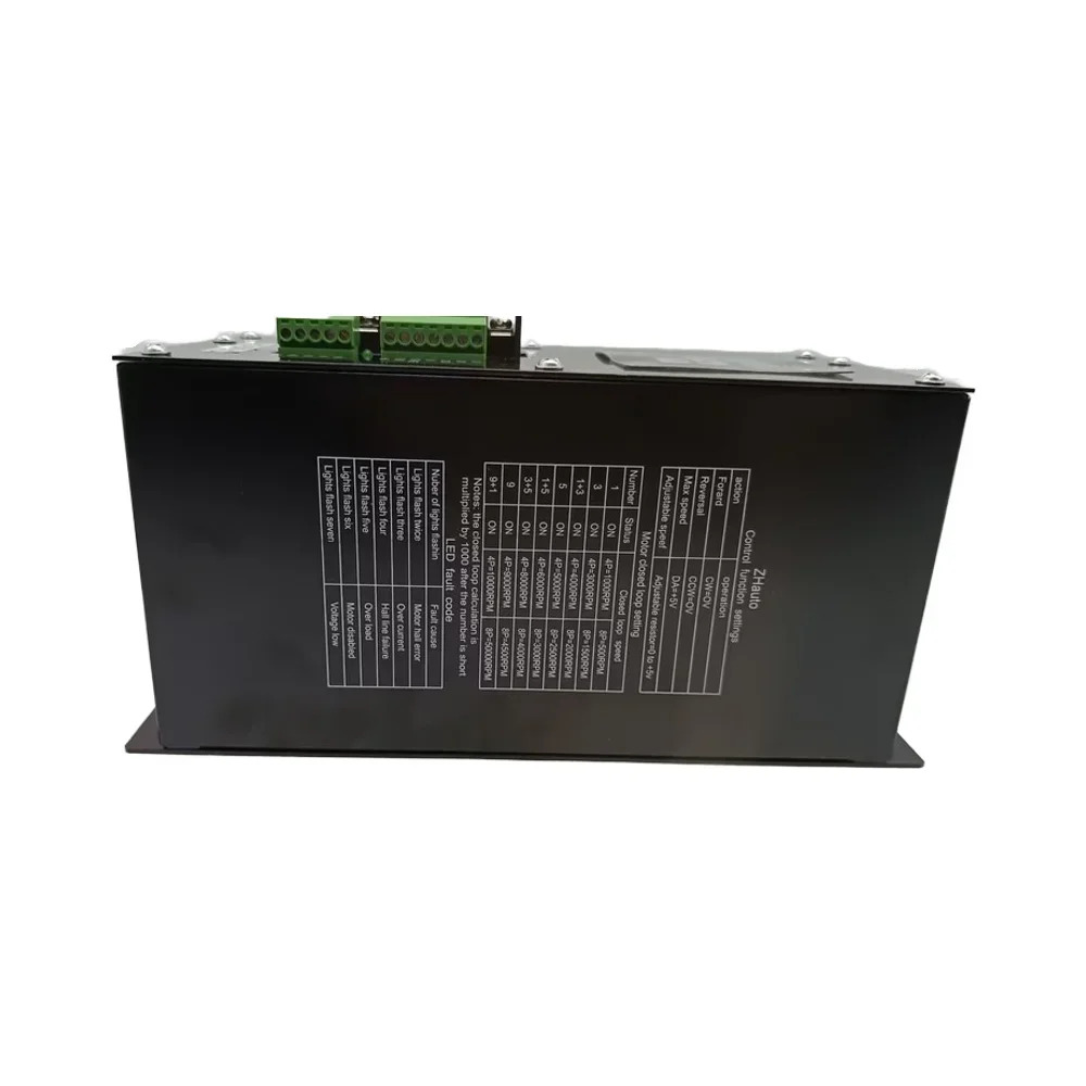 속도 제어 안정적작동110VAC-220VAC 15A 브레이크가 브러시리스 DC 모터 컨트롤러 드라이버