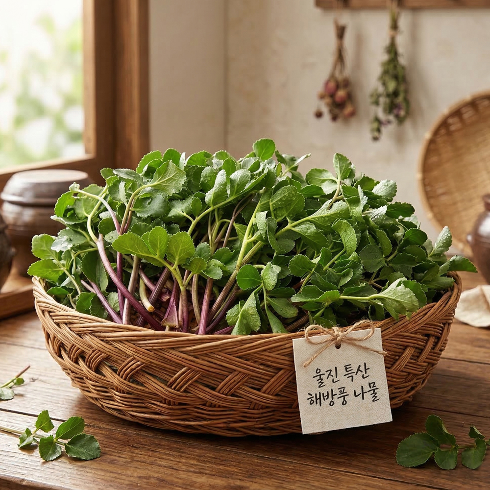 순수스토리 울진 갯방풍 해방풍나물 산지직송 당일수확 국내산 신선한 제철 봄나물 1kg - 상세 이미지 3