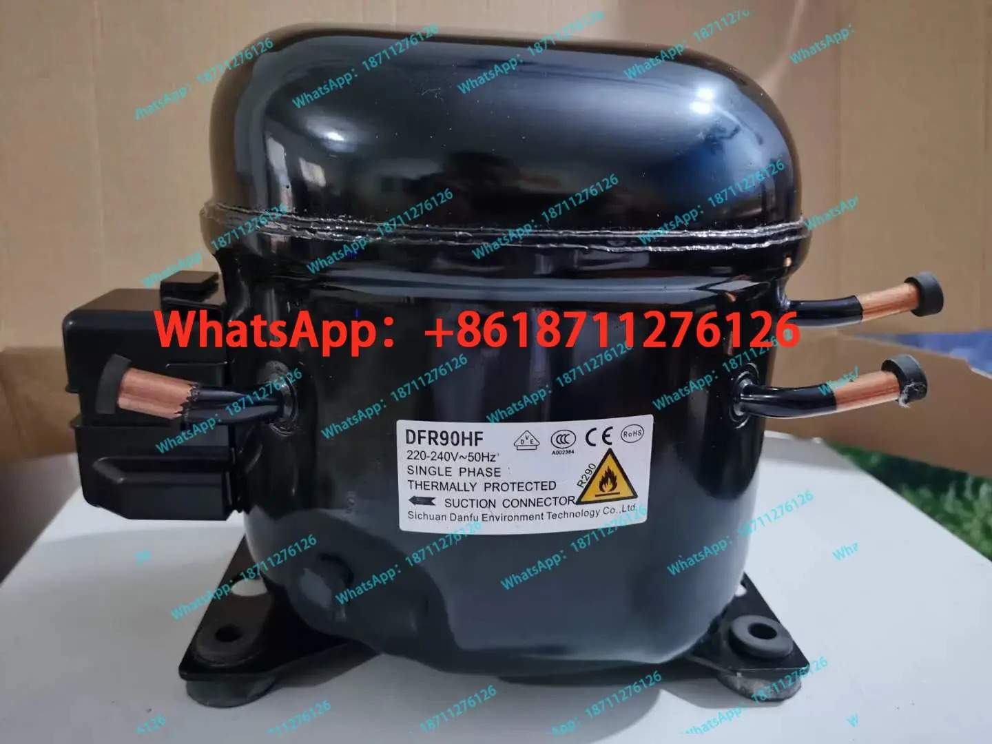 단푸 R290 컴프레서 DFR50HFD FR55HFD FR60HFD
