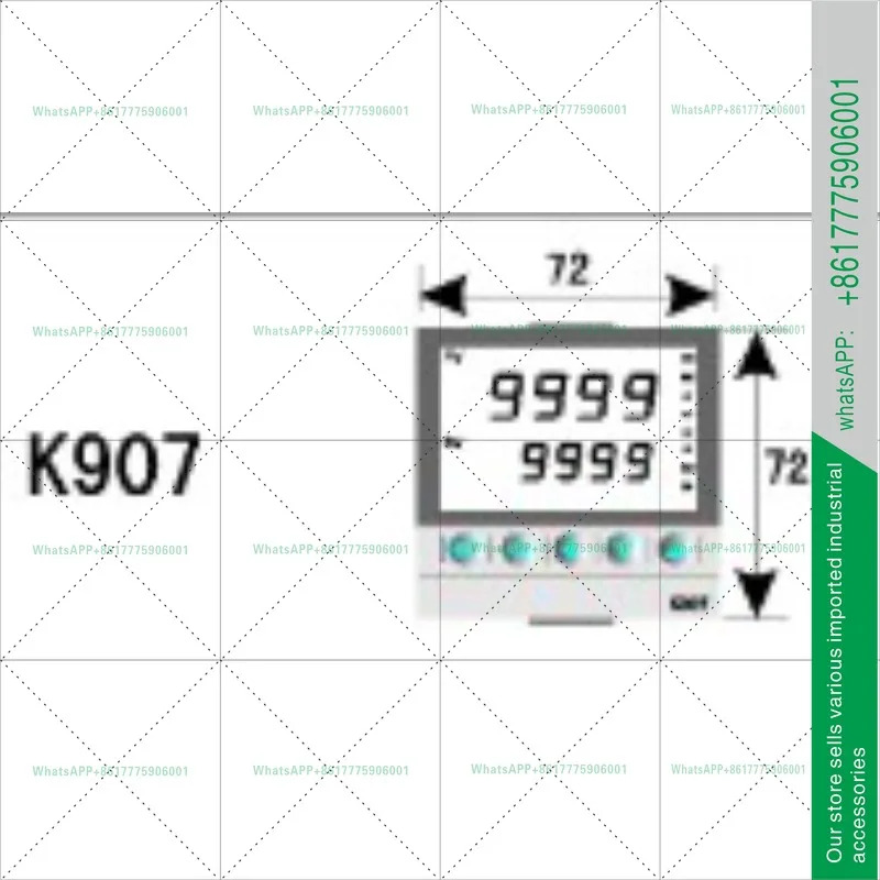 판듀잇 K906-101-201-301-701-010-020-030-000 디지털 디스플레이 지능형 온도 조절기