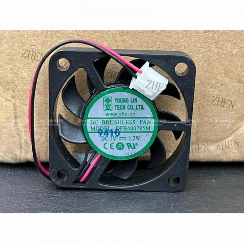 Y YOUNG LIN DFS400712H DC12V 1.6W 4CM 2핀 고속 에어 냉각팬용