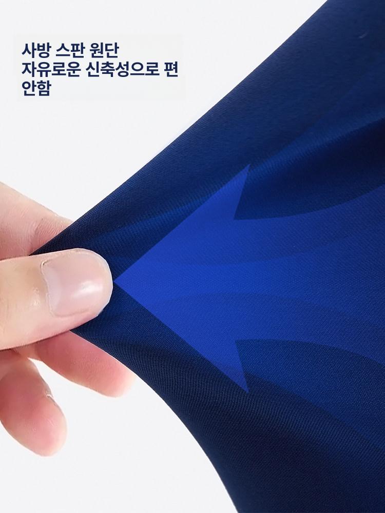 간호사복 세트 긴팔 기모 바지 상의 유니폼 복장 하의 [얇은 스타일] 딥그린 여성 S - 상세 이미지 4
