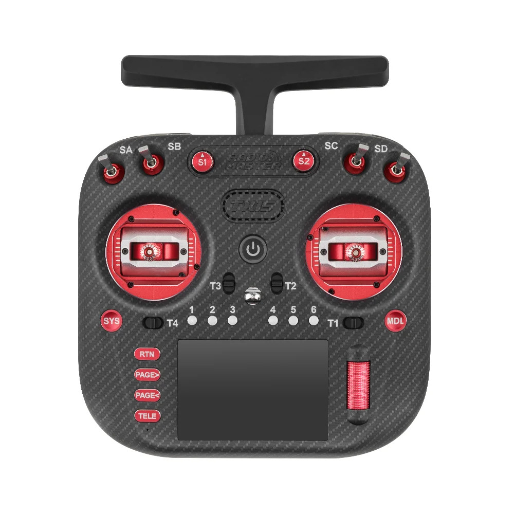 STARTRC RadioMaster TX15 Max 2.4GHz RC 무선 조종기 - 내장 ELRS M2 듀얼 모듈 CNC 금속 짐벌 포함