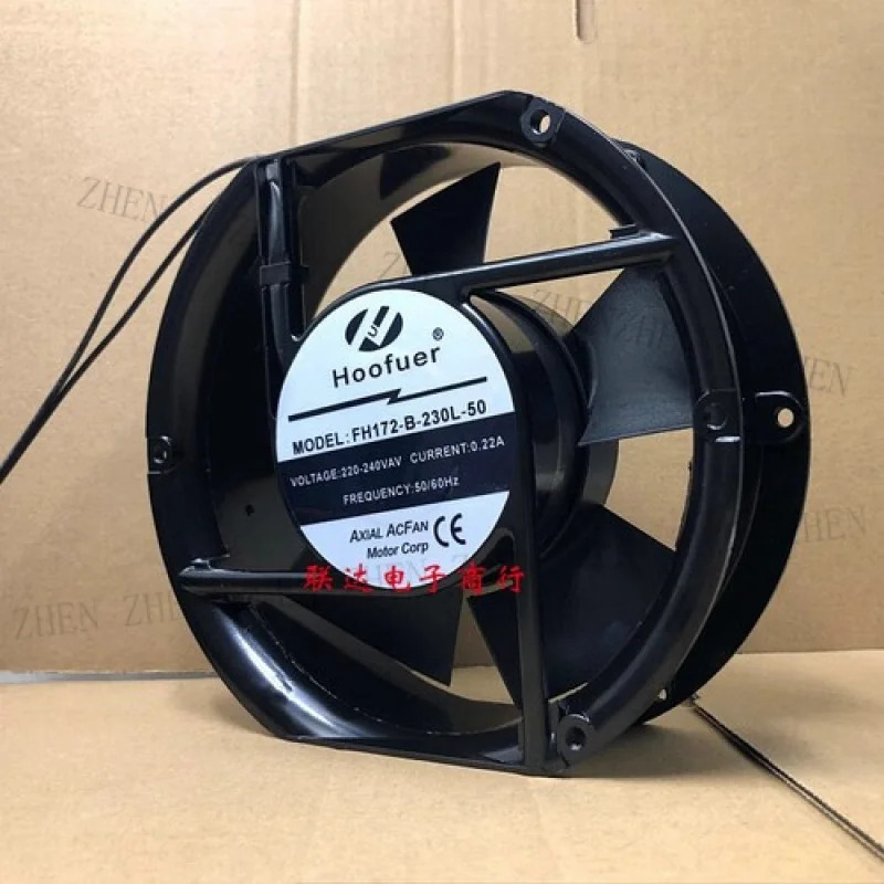 Y FOR Hoofuer FH172-B-230L-50 220-240V 0.22A 17CM 산업냉각기
