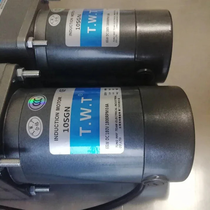 GRAFMAC 플레이트 프로세서 W-PTP-32 W-PTP-45 W-PTP-53 유도 전동기 TWT 10SGN 65W DC180V 1800RPM 0.6A